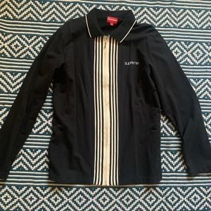 Supreme zip up cardigan